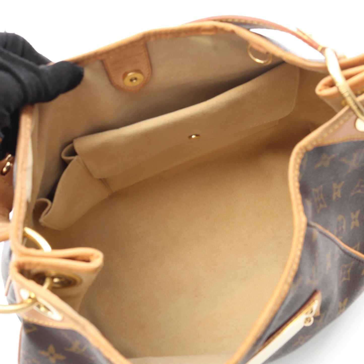 Louis Vuitton Galliera PM Monogram Coated Canvas Shoulder Bag