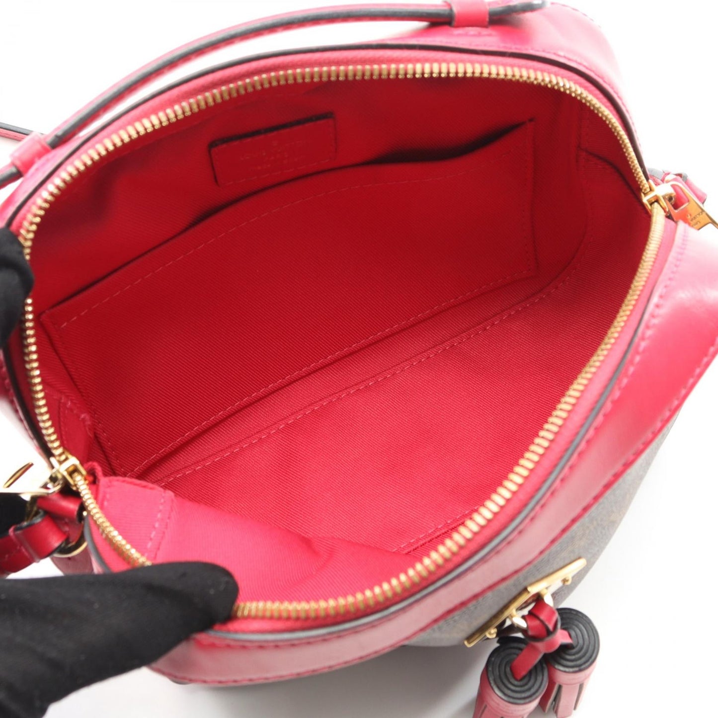 Louis Vuitton Saintonge Monogram Coated Canvas Shoulder Bag