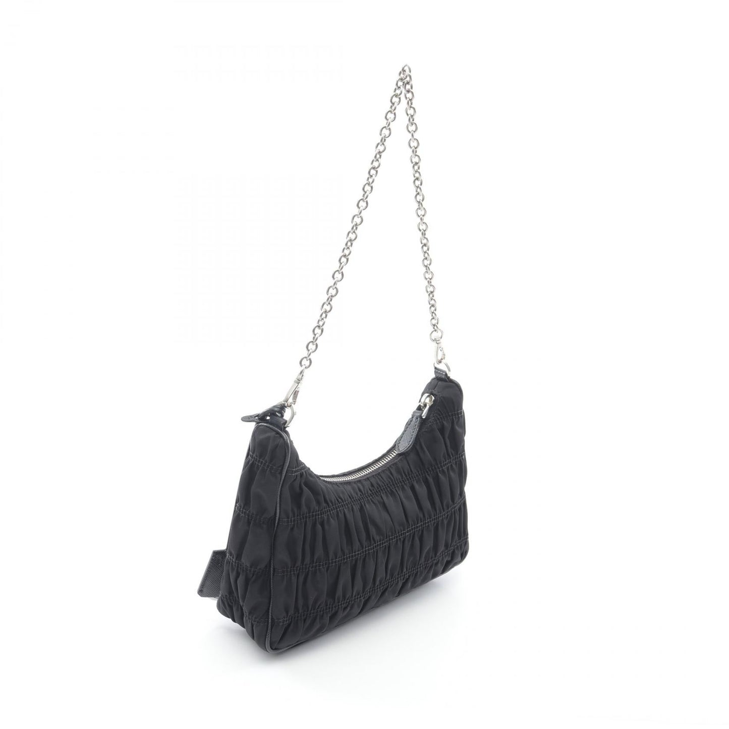Prada Re-Edition 2006 Nylon Saffiano Leather Shoulder Bag