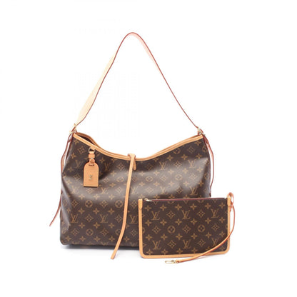 Louis Vuitton Carryall NM MM Monogram Coated Canvas Shoulder Bag