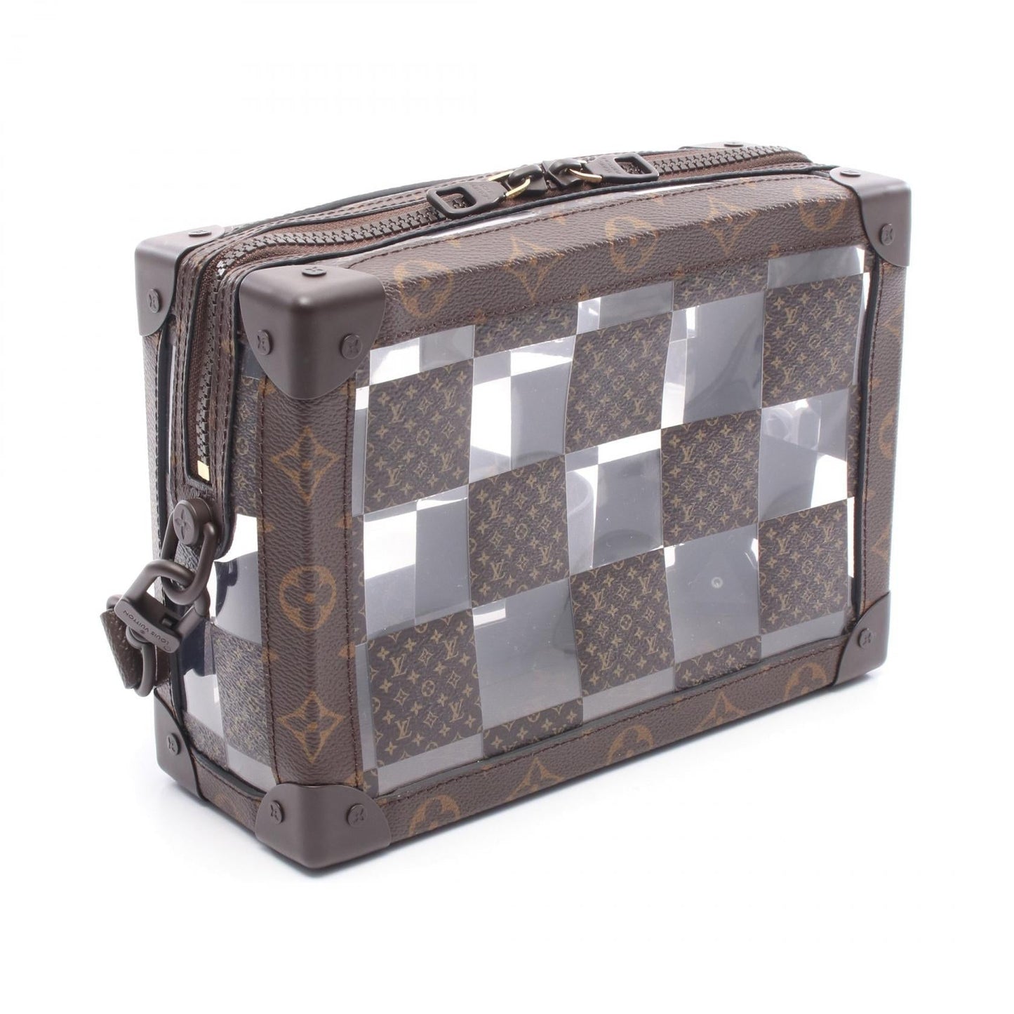 Louis Vuitton Slim Soft Trunk Monogram Shoulder Bag