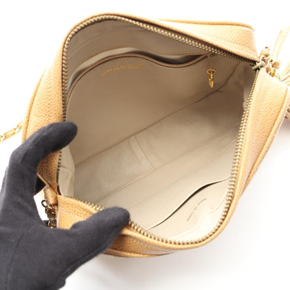 Chanel Coco Mark Grained Calfskin Shoulder Bag