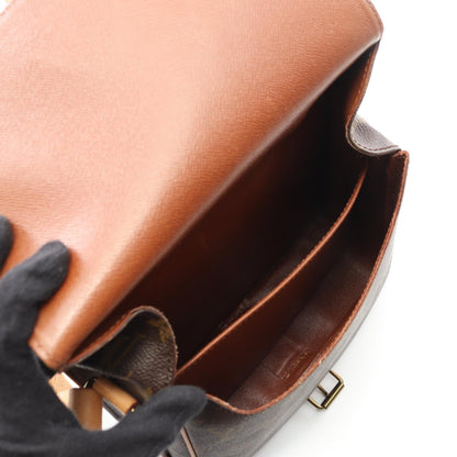 Louis Vuitton Cartouchiere MM Monogram Shoulder Bag