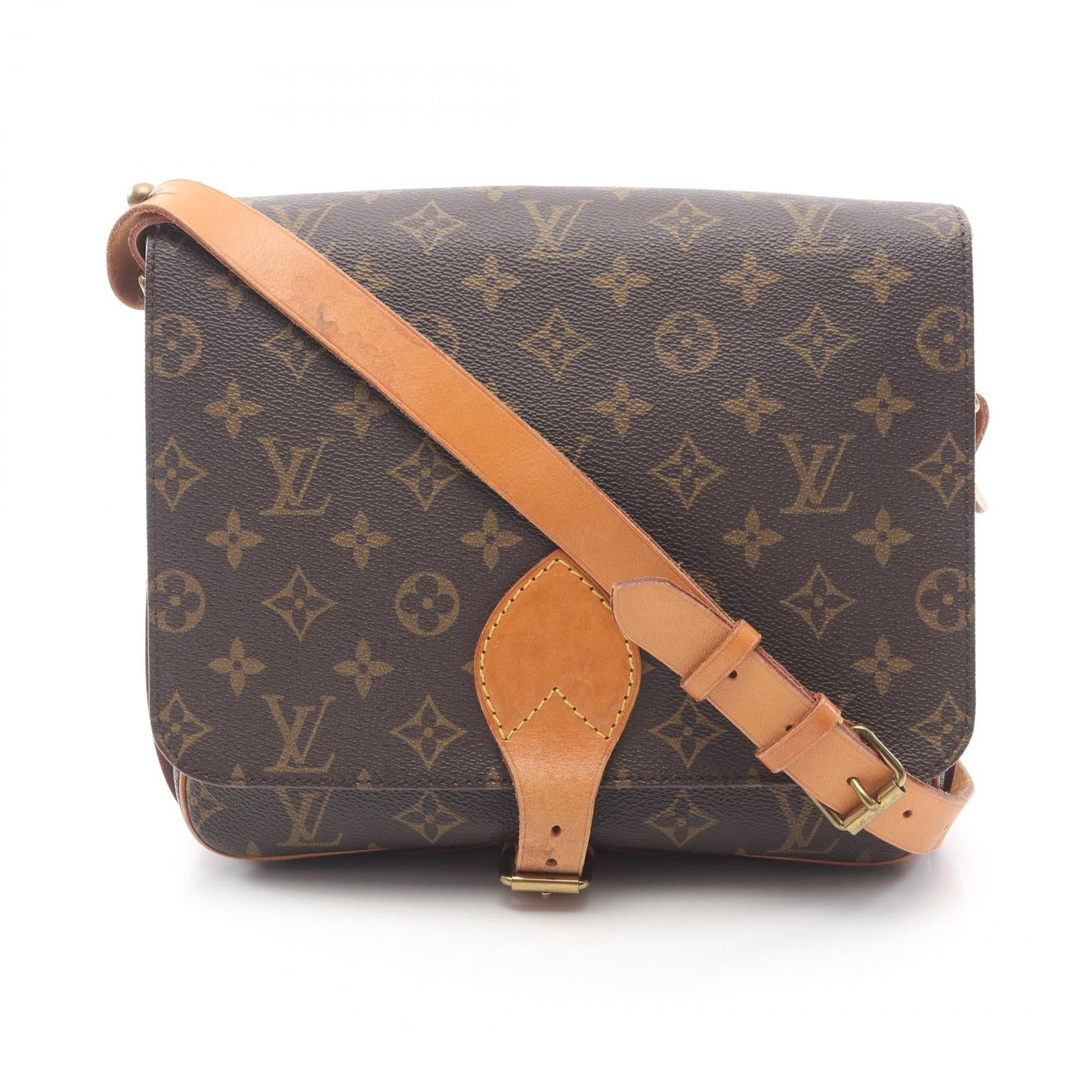 Louis Vuitton Cartouchiere GM Monogram Shoulder Bag