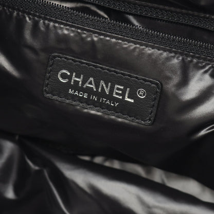 Chanel Embroidery Wool Leather Shoulder Bag