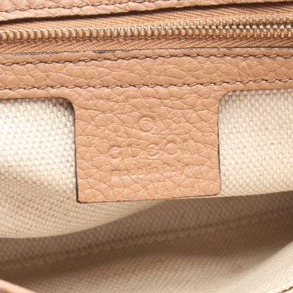 Gucci Soho Interlocking G Leather Shoulder Bag