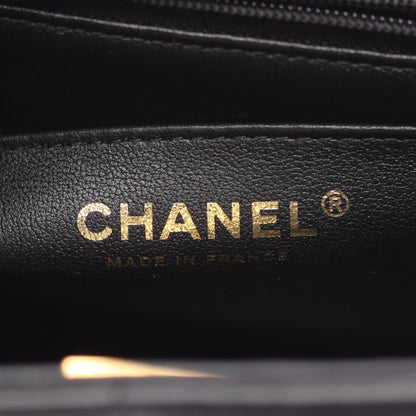 Chanel Choco Bar Lambskin Shoulder Bag