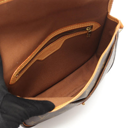 Louis Vuitton Gibeciere PM Monogram Shoulder Bag