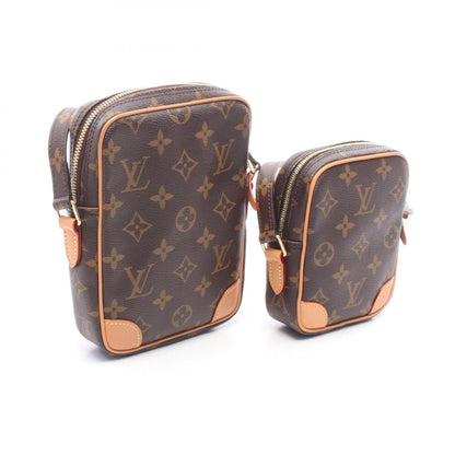 Louis Vuitton Paname Set PVC Coated Canvas Leather Shoulder Bag