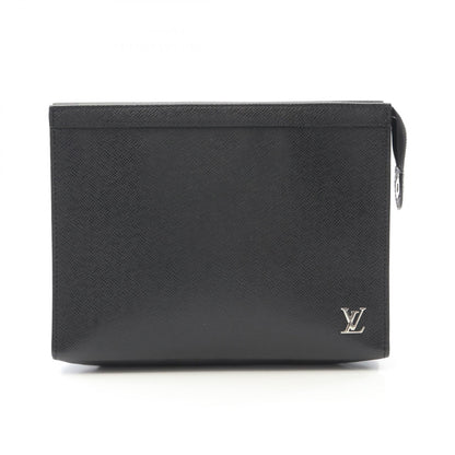 Louis Vuitton Pochette Voyage Taiga Clutch Bag