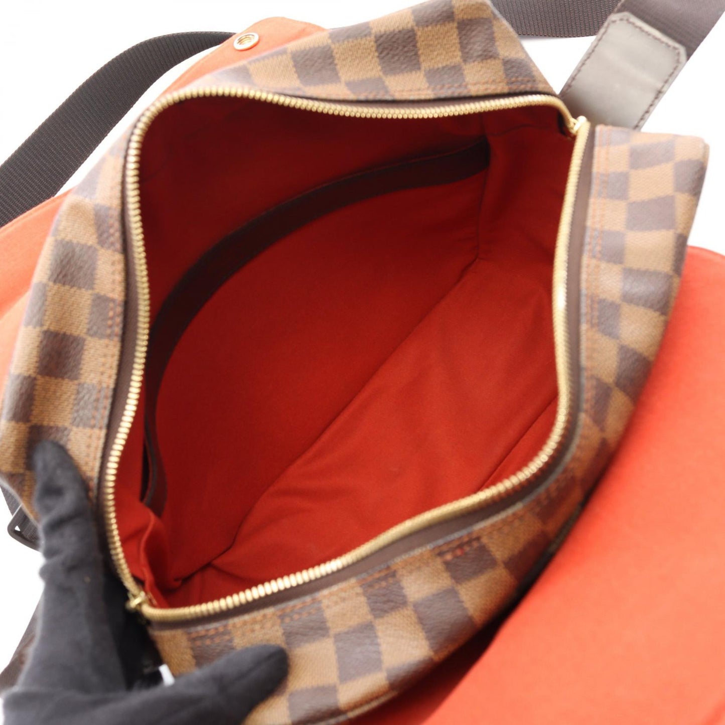Louis Vuitton Naviglio Damier Ebene Shoulder Bag