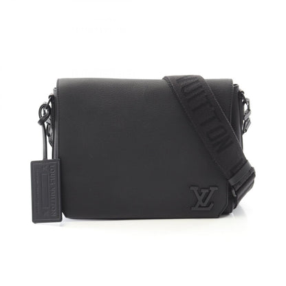 Louis Vuitton Takeoff Messenger Leather Shoulder Bag