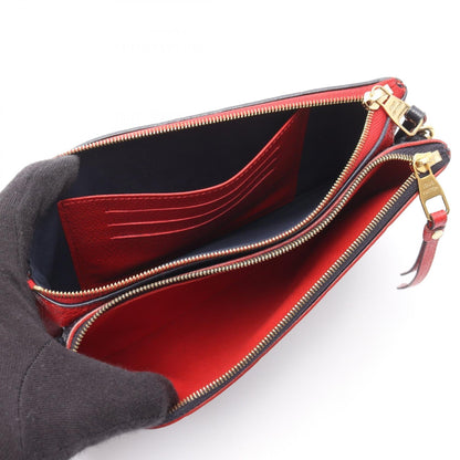 Louis Vuitton Pochette Double Zip Monogram Empreinte 2way Shoulder Bag