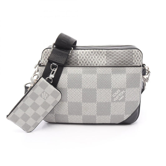 Louis Vuitton Trio Messenger Damier Graphite Coated Canvas Shoulder Bag