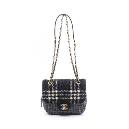 Chanel Matelassé Fabric Wool Shoulder Bag