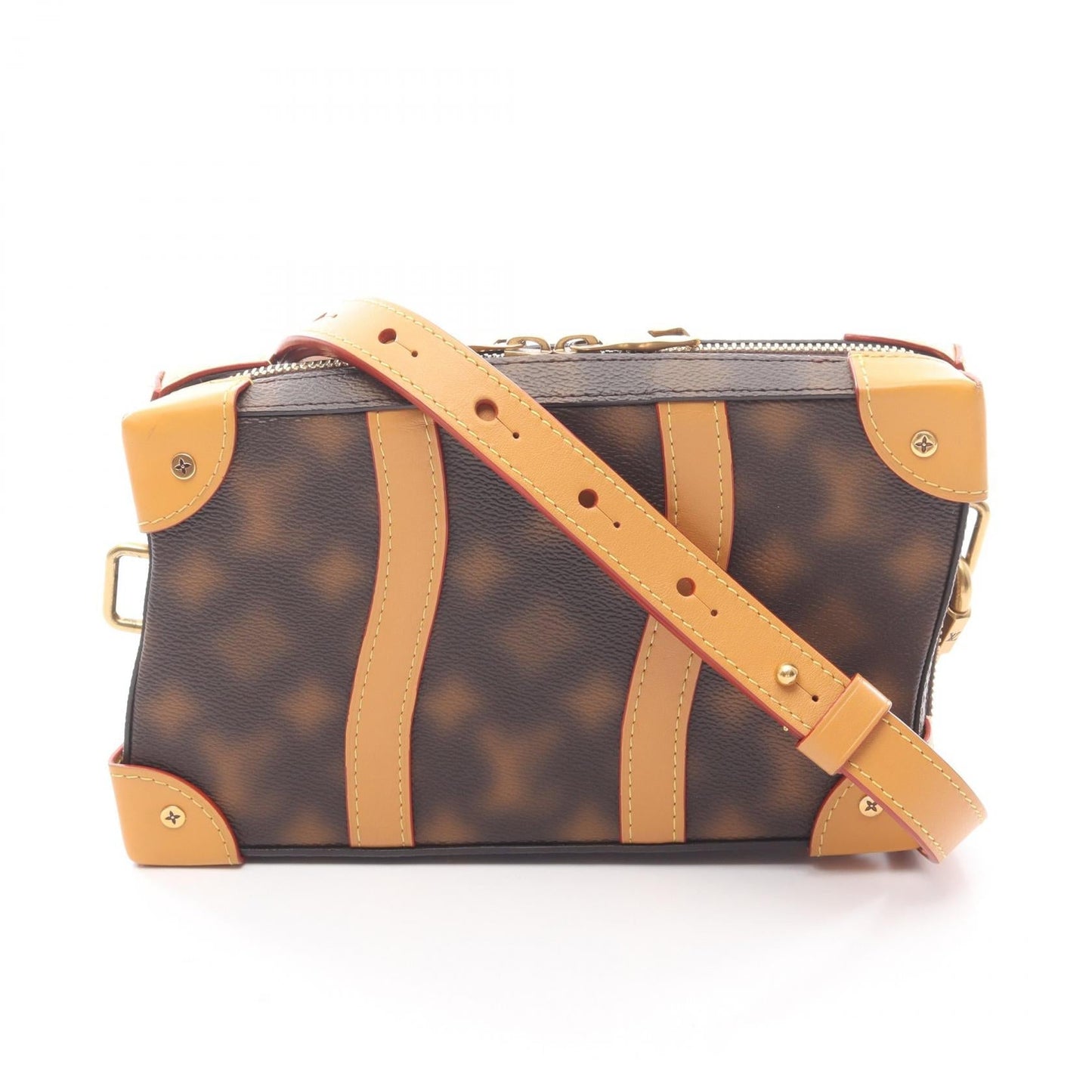 Louis Vuitton Soft Trunk This is Not Monogram Coated Canvas Shoulder Bag