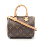 Louis Vuitton Nano Speedy Monogram Coated Canvas Shoulder Bag