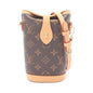 Louis Vuitton Fold Me Pouch Monogram Coated Canvas Shoulder Bag