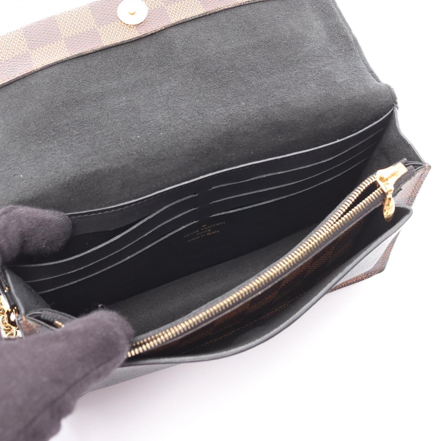 Louis Vuitton Portefeuille Vavin Damier Shoulder Bag