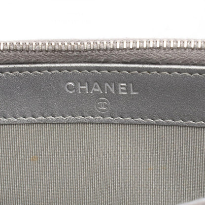 Chanel Chevron V Stitch Leather Shoulder Bag