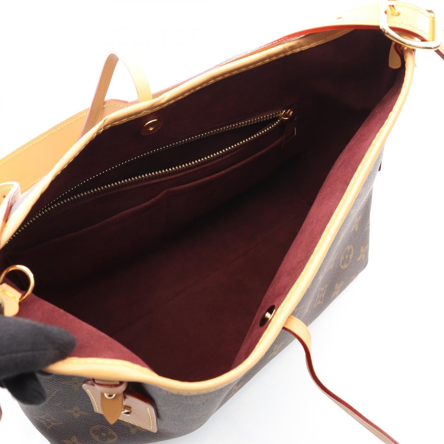 Louis Vuitton Carryall NM PM Monogram Coated Canvas Shoulder Bag