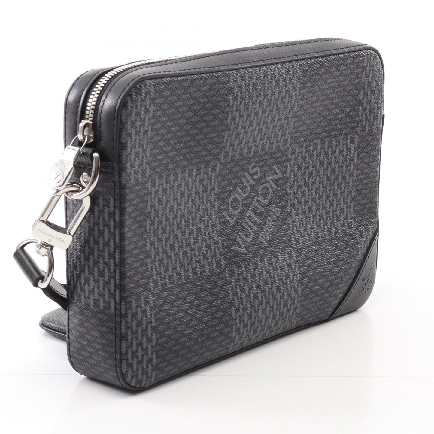 Louis Vuitton Trio Messenger PVC Coated Canvas Shoulder Bag