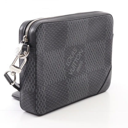 Louis Vuitton Trio Messenger PVC Coated Canvas Shoulder Bag