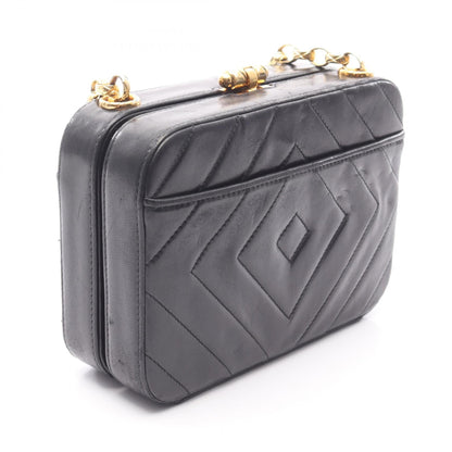 Chanel Coco Mark Diamond Stitch Lambskin Shoulder Bag