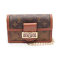 Louis Vuitton Portefeuille Dauphine Monogram 2way Shoulder Bag