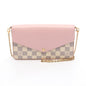 Louis Vuitton Pochette Felicie Damier Azur Shoulder Bag