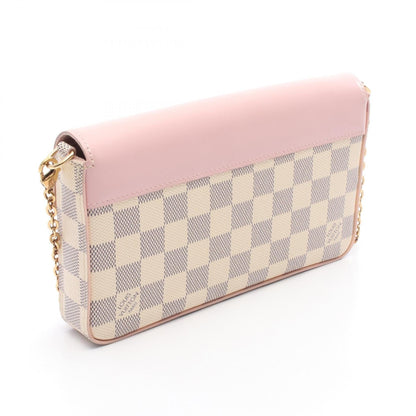 Louis Vuitton Pochette Felicie Damier Azur Shoulder Bag