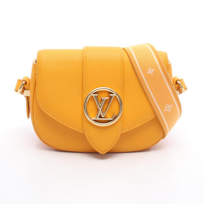 Louis Vuitton LV PONT 9 Leather Shoulder Bag