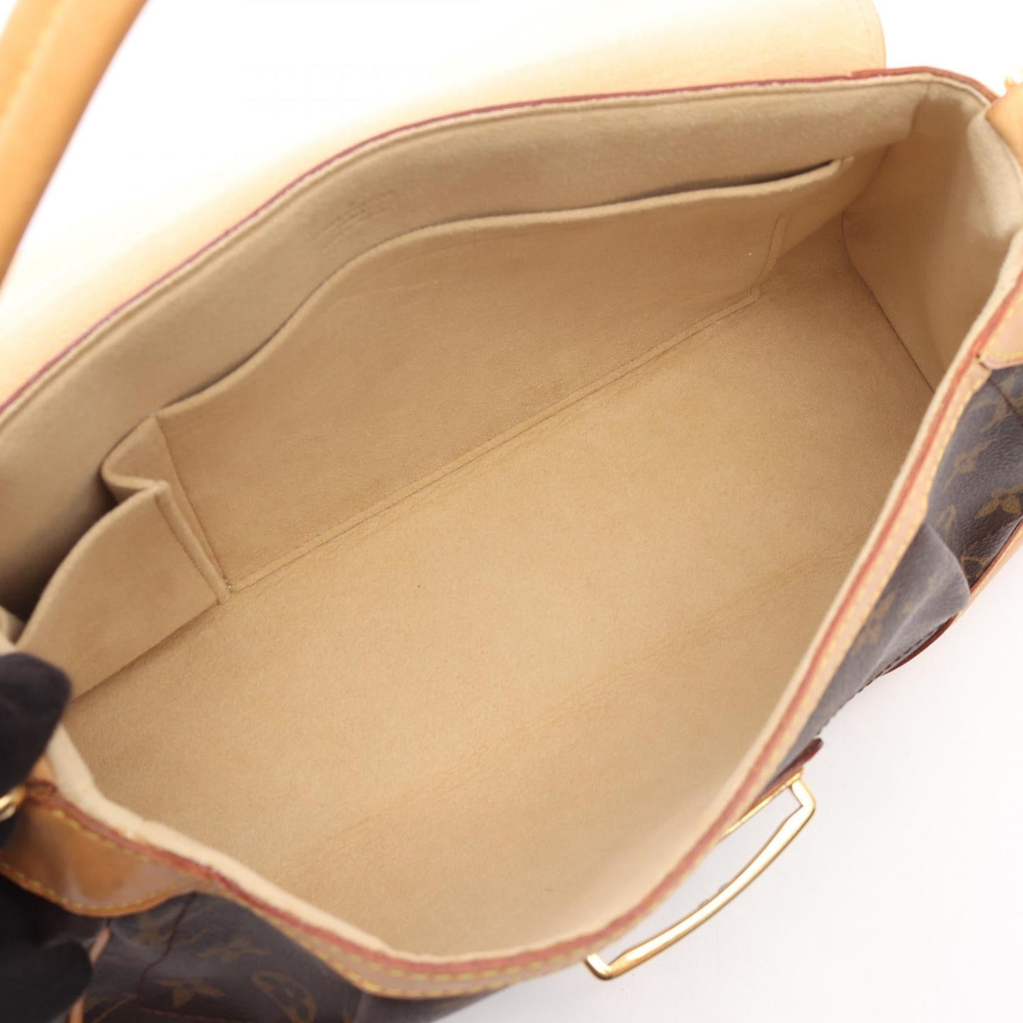 Louis Vuitton Beverly Monogram Coated Canvas Shoulder Bag