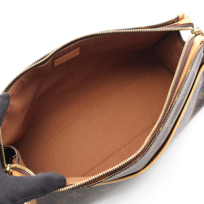 Louis Vuitton Popincourt Long Monogram Coated Canvas Shoulder Bag
