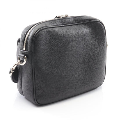 Gucci Web Stripe Leather Shoulder Bag