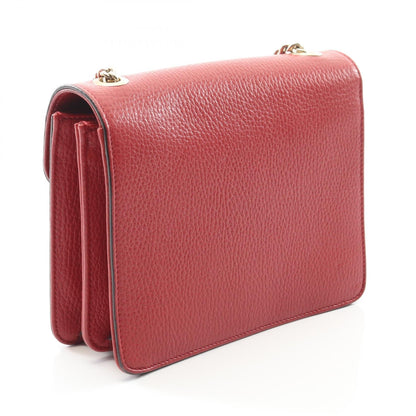 Gucci Interlocking G Leather Shoulder Bag