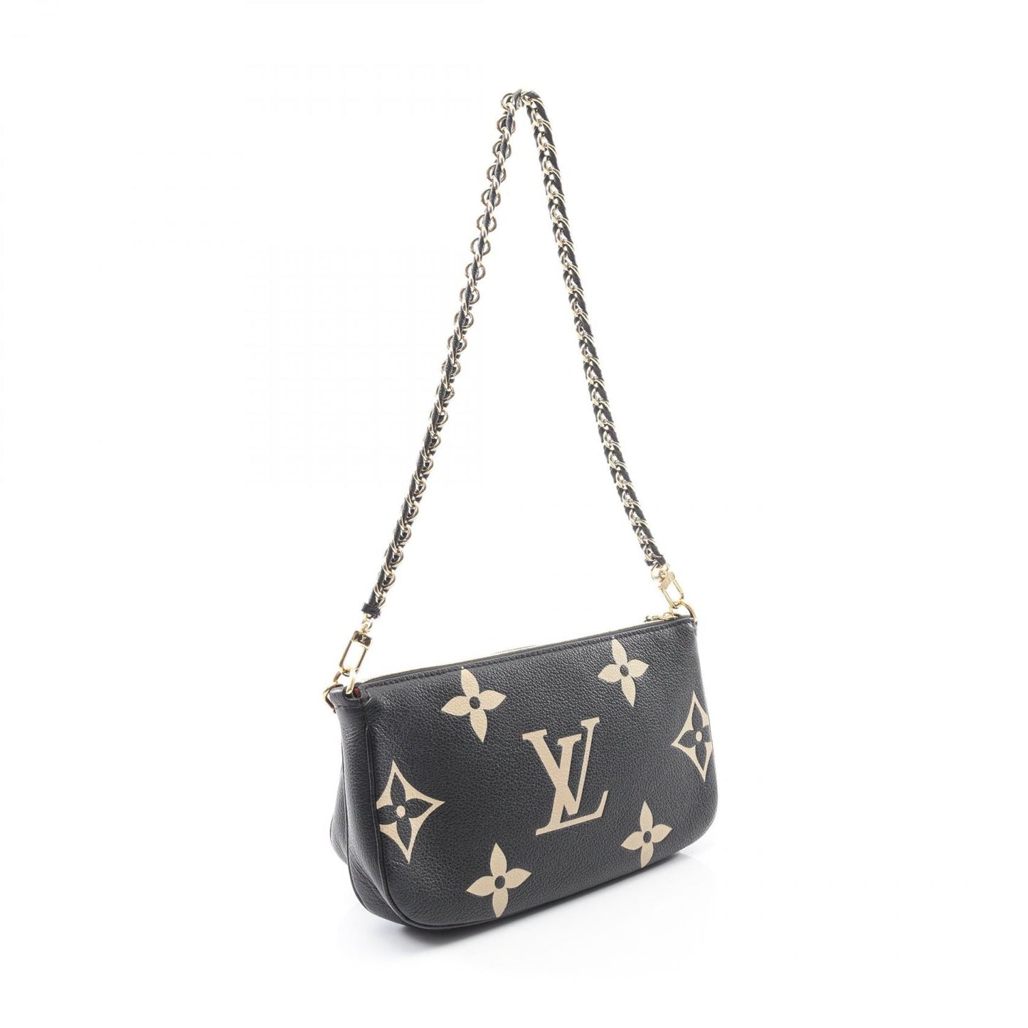 Louis Vuitton Multi Pochette Accessoires Leather Shoulder Bag