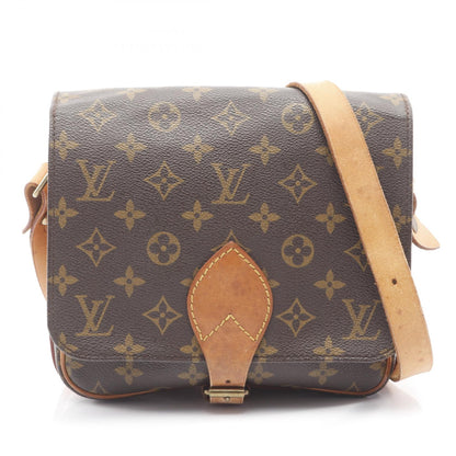 Louis Vuitton Cartouchiere MM Monogram Shoulder Bag
