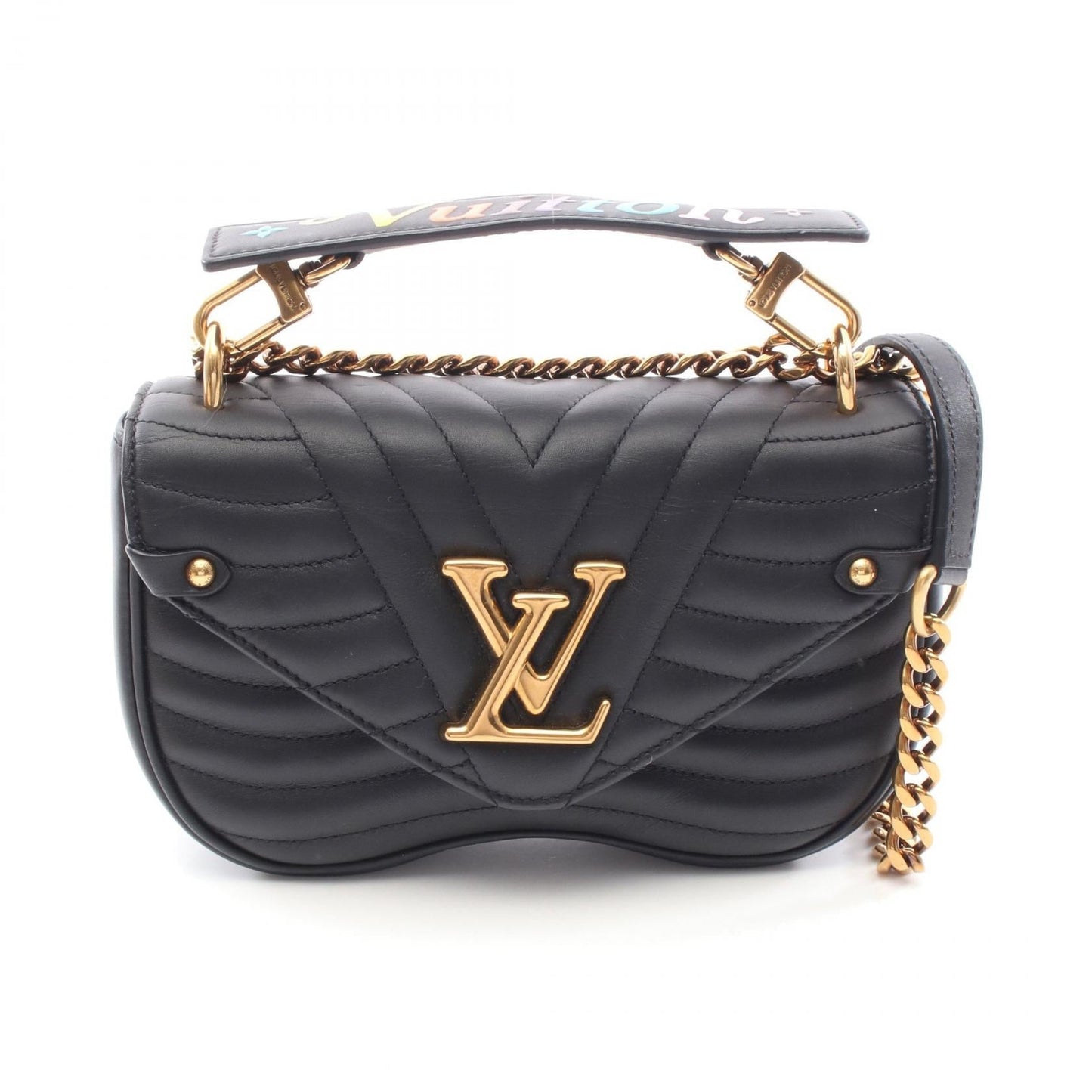 Louis Vuitton New Wave Leather Shoulder Bag