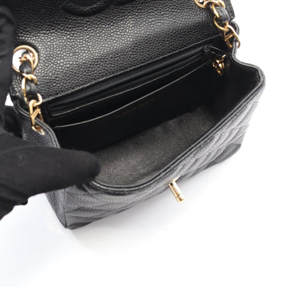 Chanel Mini Matelassé Calf Shoulder Bag