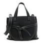 Calfskin Small Gate Tote Midnight Blue