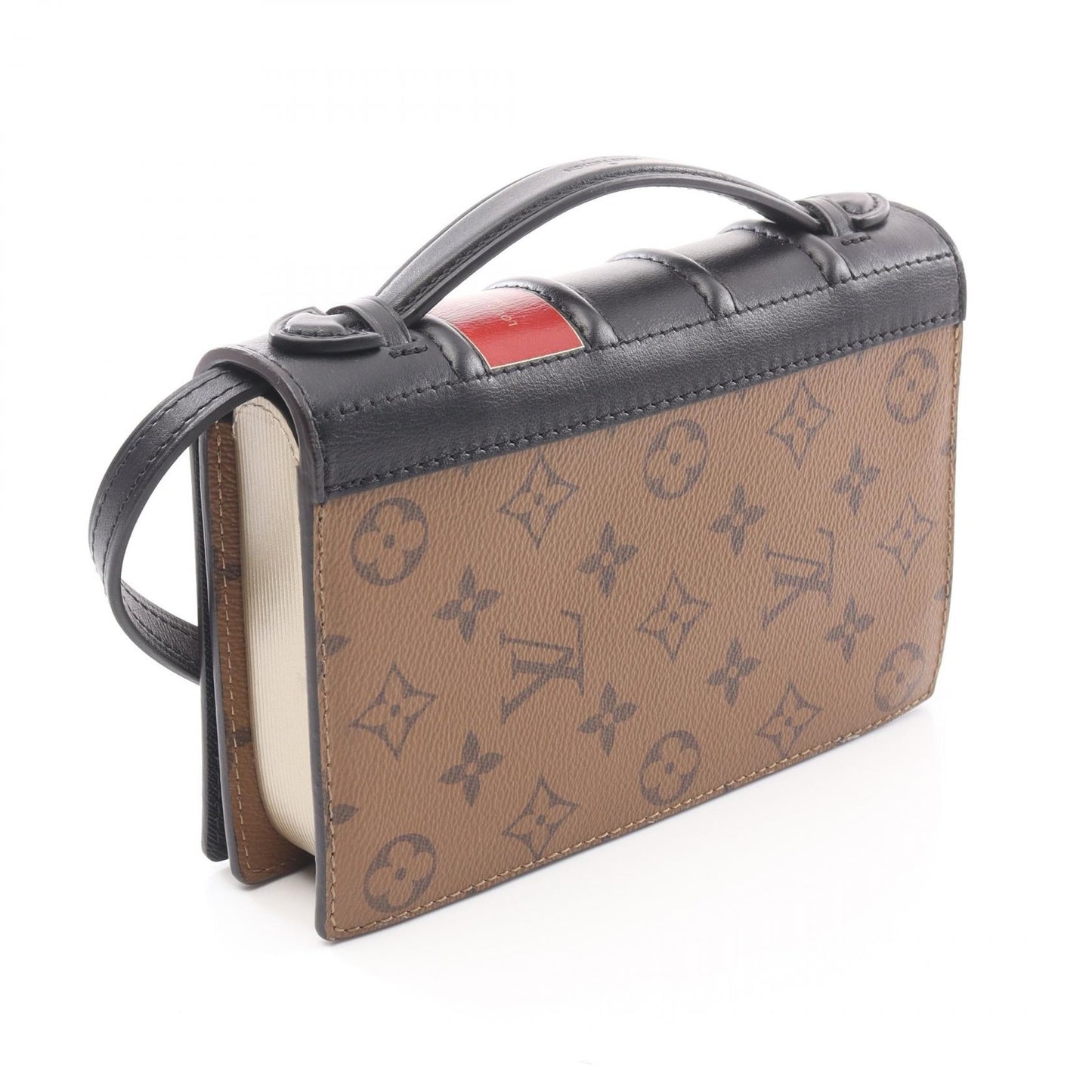 Louis Vuitton Book Wallet on Chain Monogram 2way Shoulder Bag