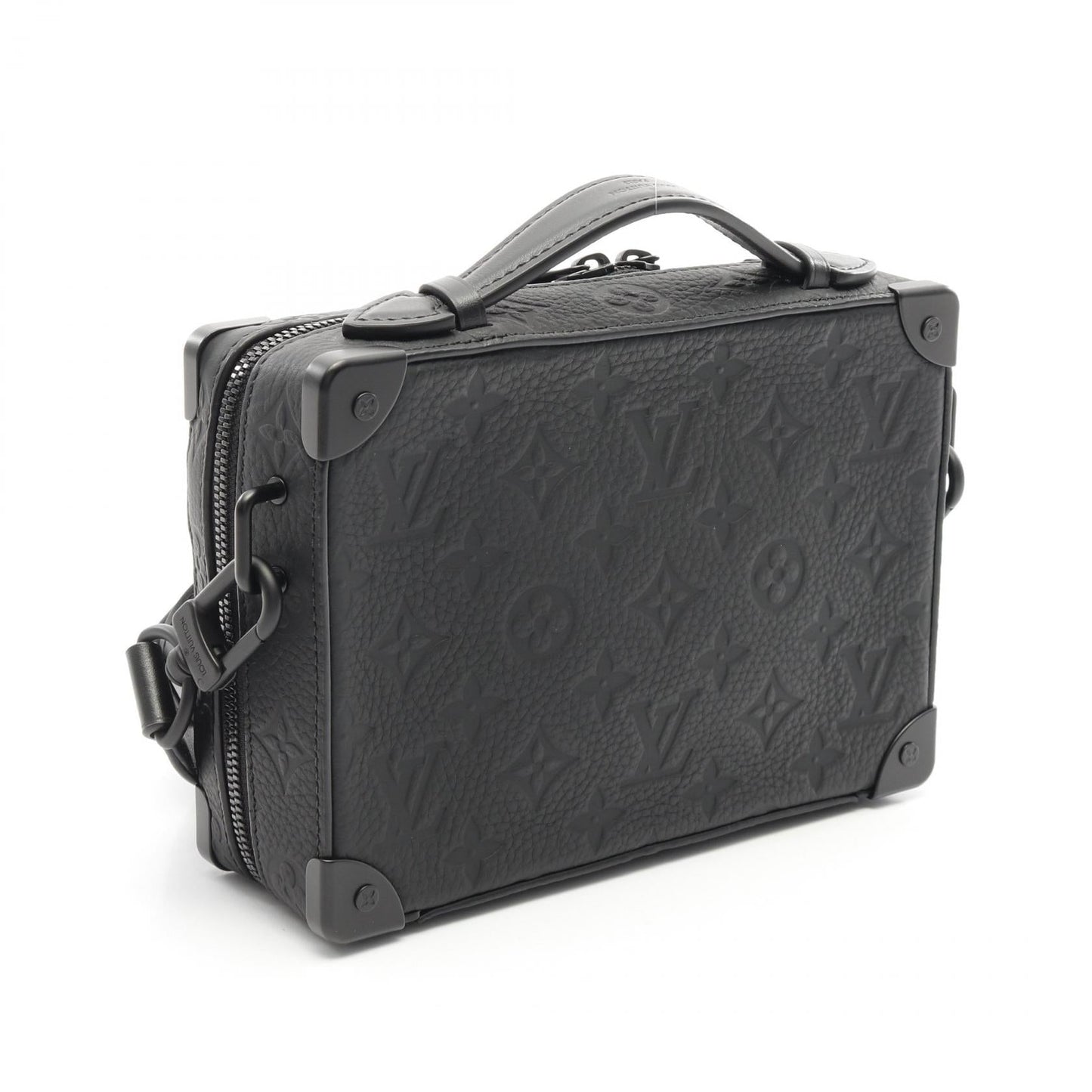 Louis Vuitton Handle Soft Trunk Monogram Leather Shoulder Bag