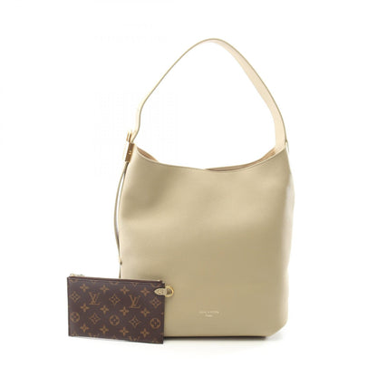 Louis Vuitton Locky Hobo MM Leather Shoulder Bag
