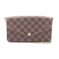 Louis Vuitton Pochette Felicie Damier Shoulder Bag