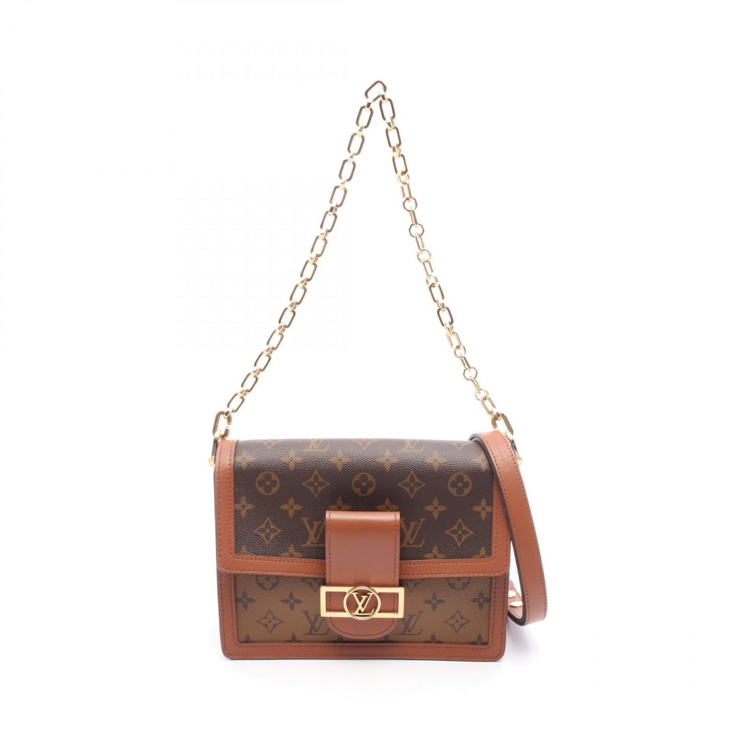 Louis Vuitton Dauphine MM Monogram 2way Shoulder Bag