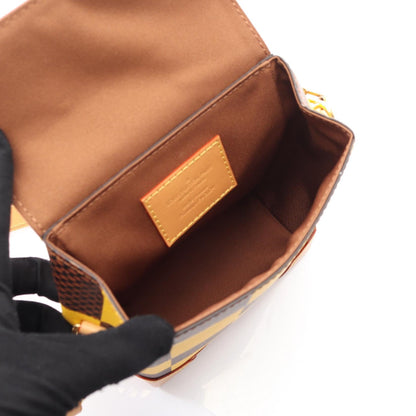 Louis Vuitton Nano Steamer Damier Shoulder Bag