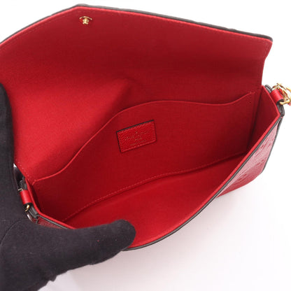 Louis Vuitton Pochette Felicie Monogram Empreinte Shoulder Bag