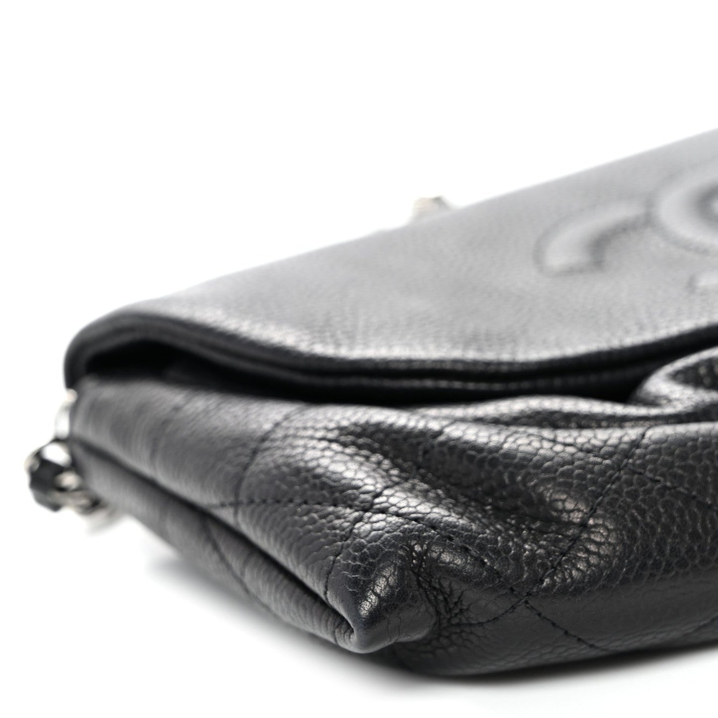 Caviar Half Moon Wallet On Chain WOC Black