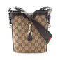 Gucci GG Shadow Canvas Leather Shoulder Bag